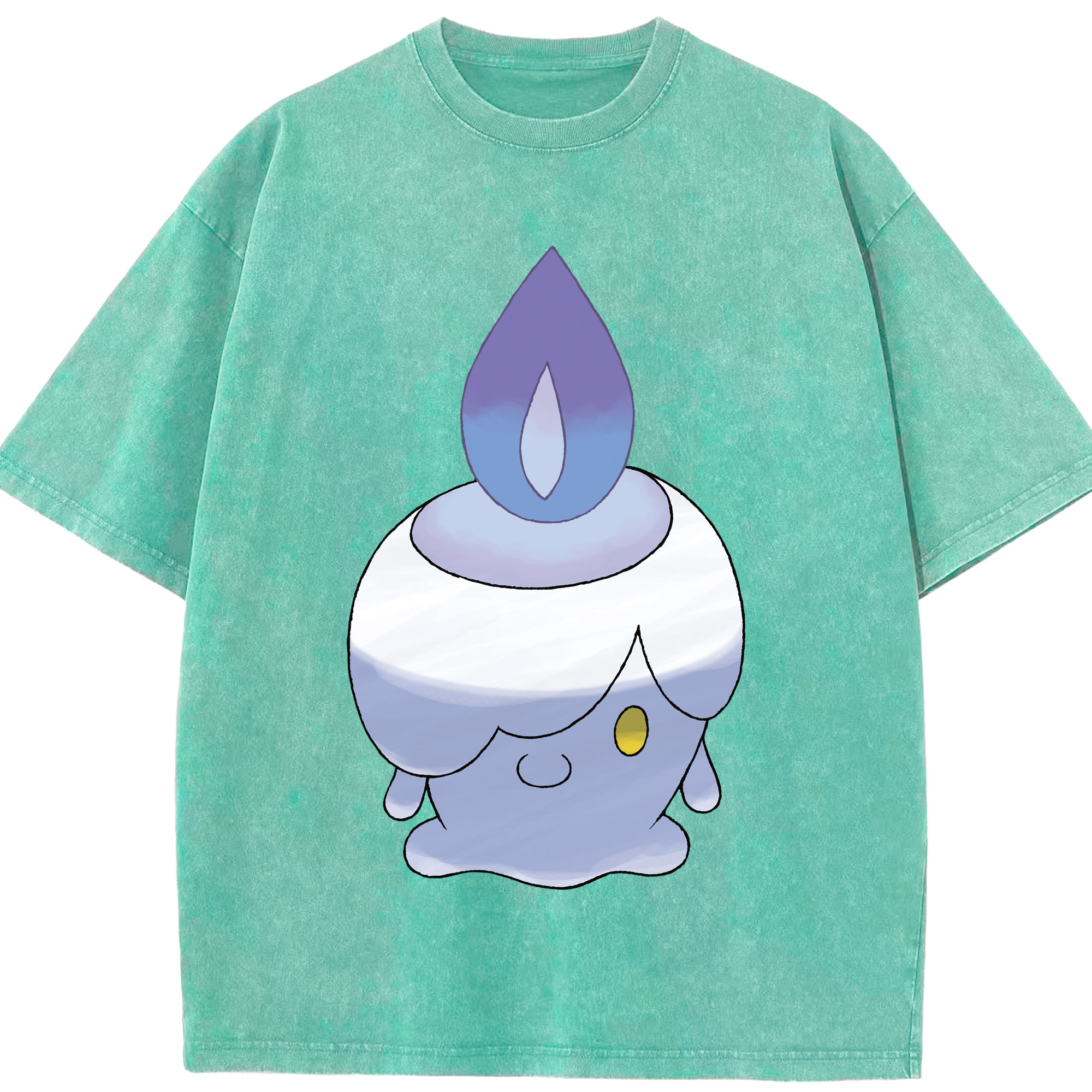 （画像用） ポケットモンスター Pokémon 綿100% ヴィンテージ風 半袖Tシャツ（フロントプリント）